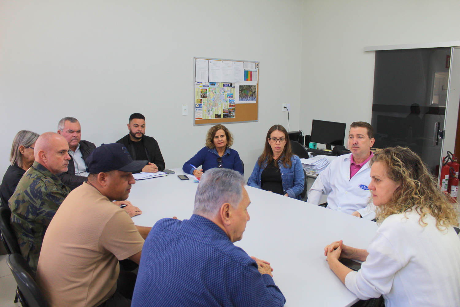 Projeto Câmara Visita esteve na Secretaria Municipal de Saúde